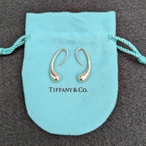 Tiffany & Co - Elsa Peretti Teardrop Earrings - Sterling Silver